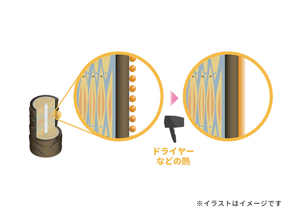 「熱ダメージ× 環境ストレス*2」をケアし髪を守る
